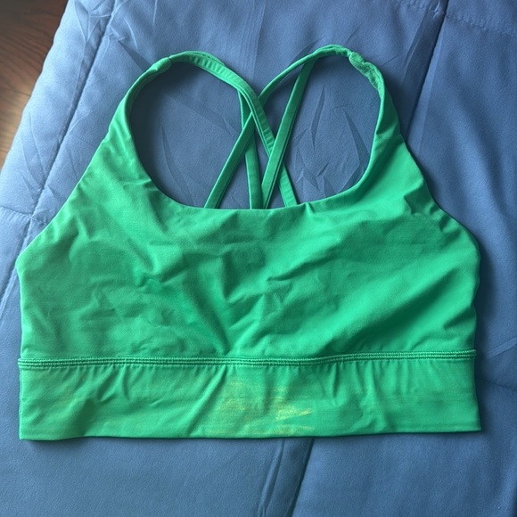 Lululemon Set of 6 Energy Bras Sz 10 Blue Purple Pink Green! - Picture 6 of 12